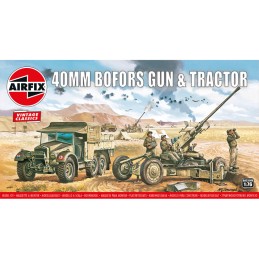 1:76 BOFORS 40MM GUN & TRACTOR