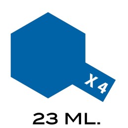 X-4 AZUL BRILLANTE 23 ML.