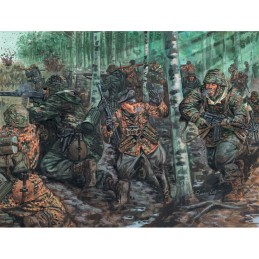 1:72 GERMAN ELITE TROOPS WWII