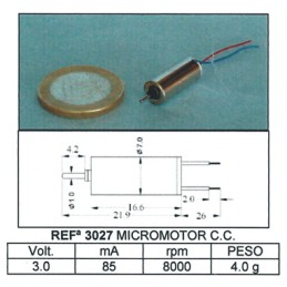 MICRO MOTOR CC 7 MM