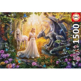 DRAGÓN, PRINCESA Y UNICORNIO