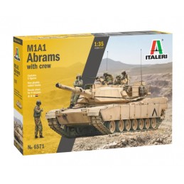 1:35 M1A1 ABRAMS WITH CREW