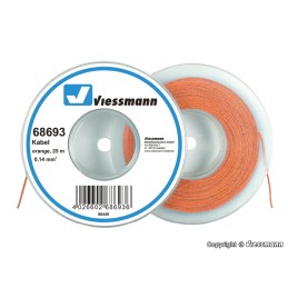 ROLLO CABLE NARANJA (25 m)