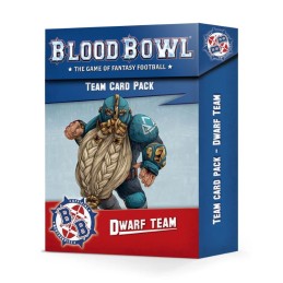 BLOOD BOWL: DWARF TEAM CARD...