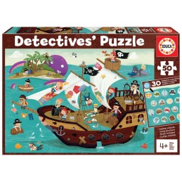 50 PIRATAS "DETECTIVES'...