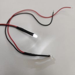 LED (3 MM.) BLANCO PURO 12V...