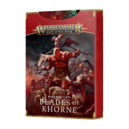 WARSCROLL CARDS: BLADES OF...