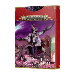 WARSCROLL CARDS: HEDONITES...