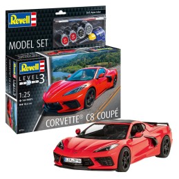 1:24 MODEL SET CORVETTE C8...