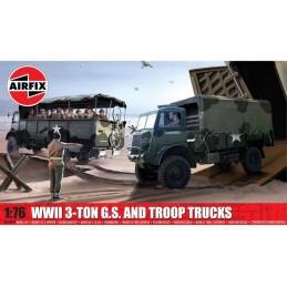 1:76 WWII 3-TON G.S. AND...