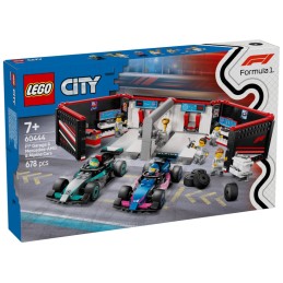 GARAJE DE F1 CON COCHES...