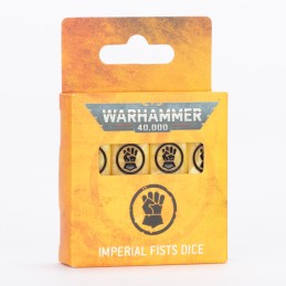 W40K IMPERIAL FISTS DICE