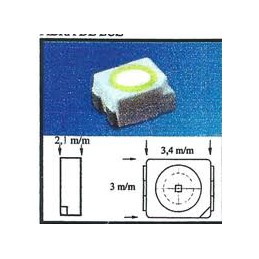 MINI DIODO LUZ BLANCA