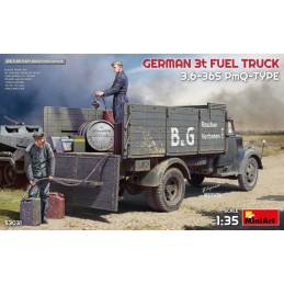 1:35 GERMAN 3T FUEL TRUCK