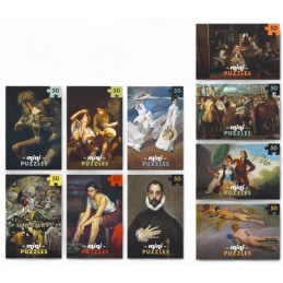 50 MINI PUZLE ART ESPAÑOL
