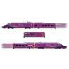 RENFE SET PRINCIPAL 5 UNIDADES TREN "AVLO", DECORACIÓN VIOLETA - DIGITAL