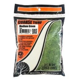 ESPUMA GRUESA VERDE MEDIO