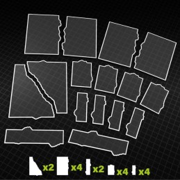 GLASSPACK FOOTPRINTS...