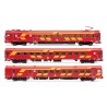 RENFE AUTOMOTOR ELÉCTRICO SERIE 444 DECORACIÓN ROJO/AMARILLO - ANALÓGICO